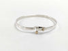 Tiffany & Co. TIFFANY Hook and Eye Bangle Bracelet, 925/750, 12.1g, Bracelet/Bangle