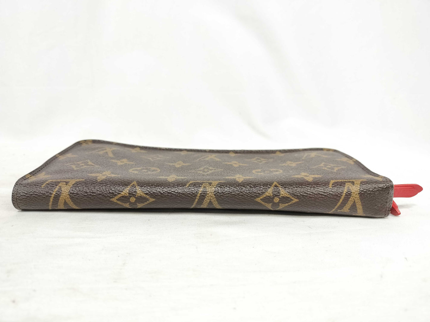 LOUIS VUITTON Monogram LV Monogram Portefeuille Ansolite Bifold Long Wallet Red