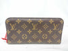 LOUIS VUITTON Monogram LV Monogram Portefeuille Ansolite Bifold Long Wallet Red