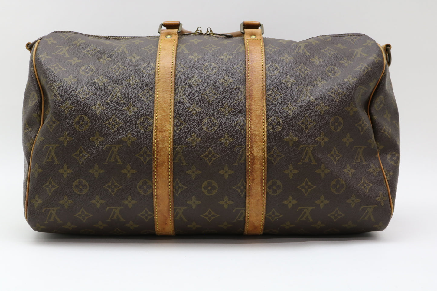 LOUIS VUITTON Monogram Keepall Bandouliere 45 Handbag