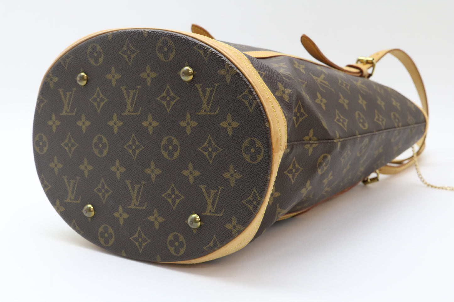 LOUIS VUITTON Monogram Bucket GM Tote Bag