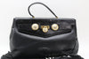 VERSACE Sunburst Leather Handbag
