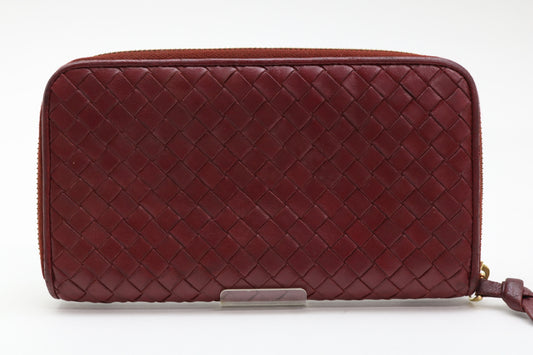 BOTTEGA VENETA Intrecciato Round Zippy Wallet