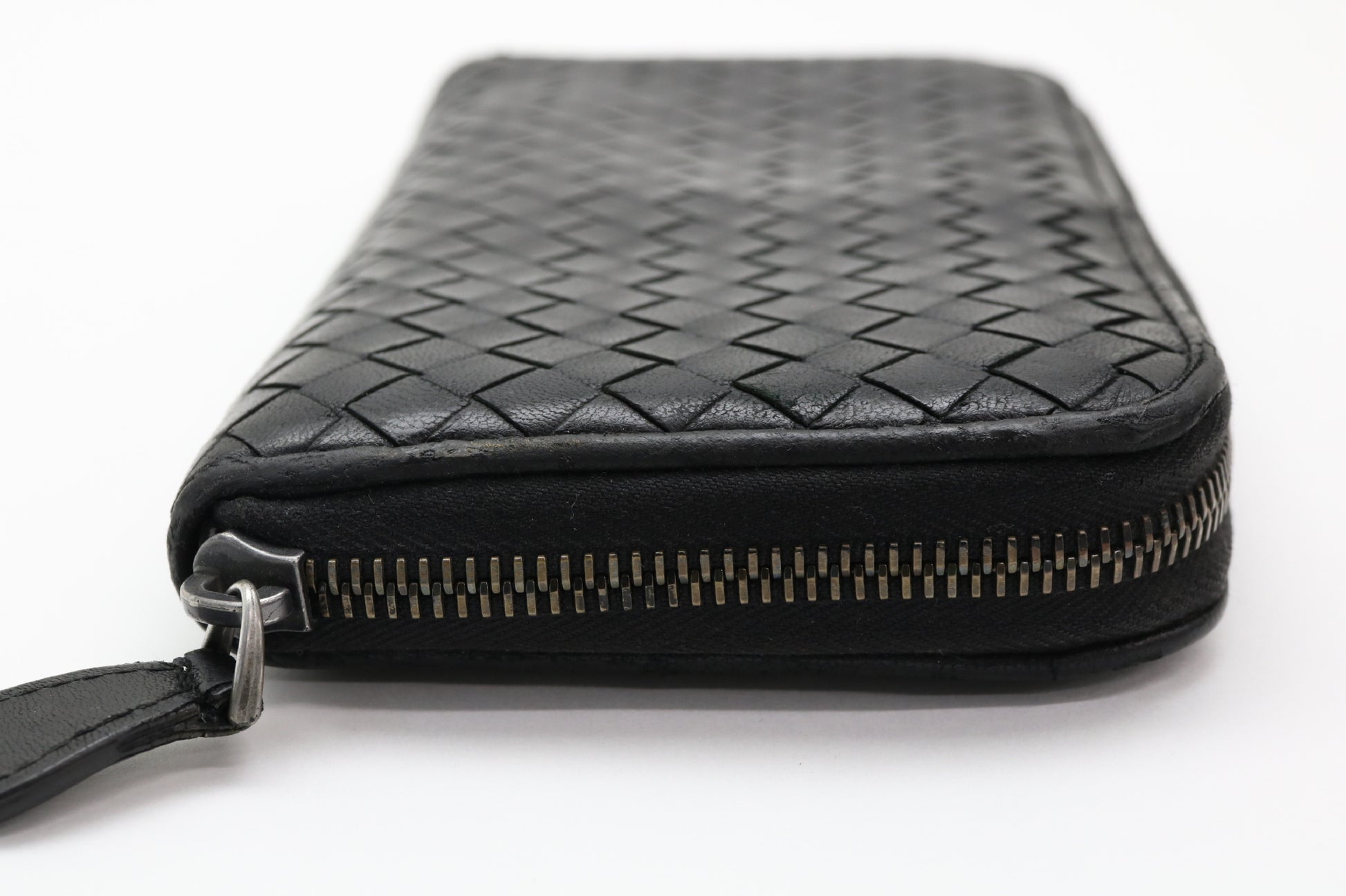 BOTTEGA VENETA Intrecciato Black Wallet