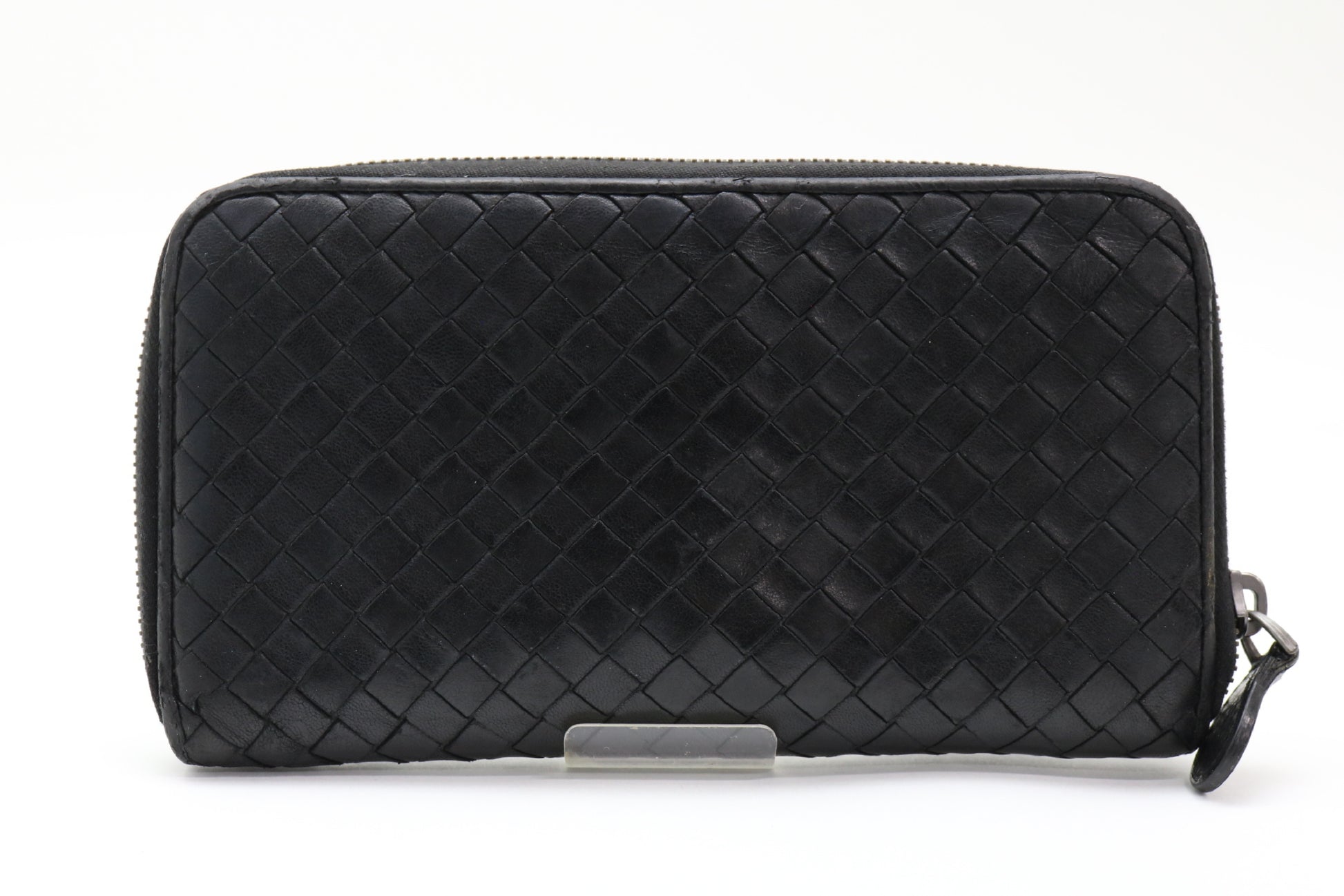BOTTEGA VENETA Intrecciato Black Wallet