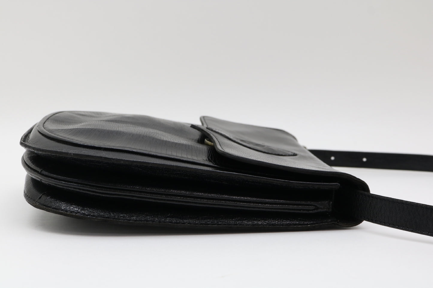 Yves Saint Laurent Lizard Shoulder Bag
