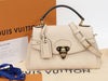 LOUIS VUITTON Empreinte Georges BB Beige M53943 RFID Verified Shoulder Bag