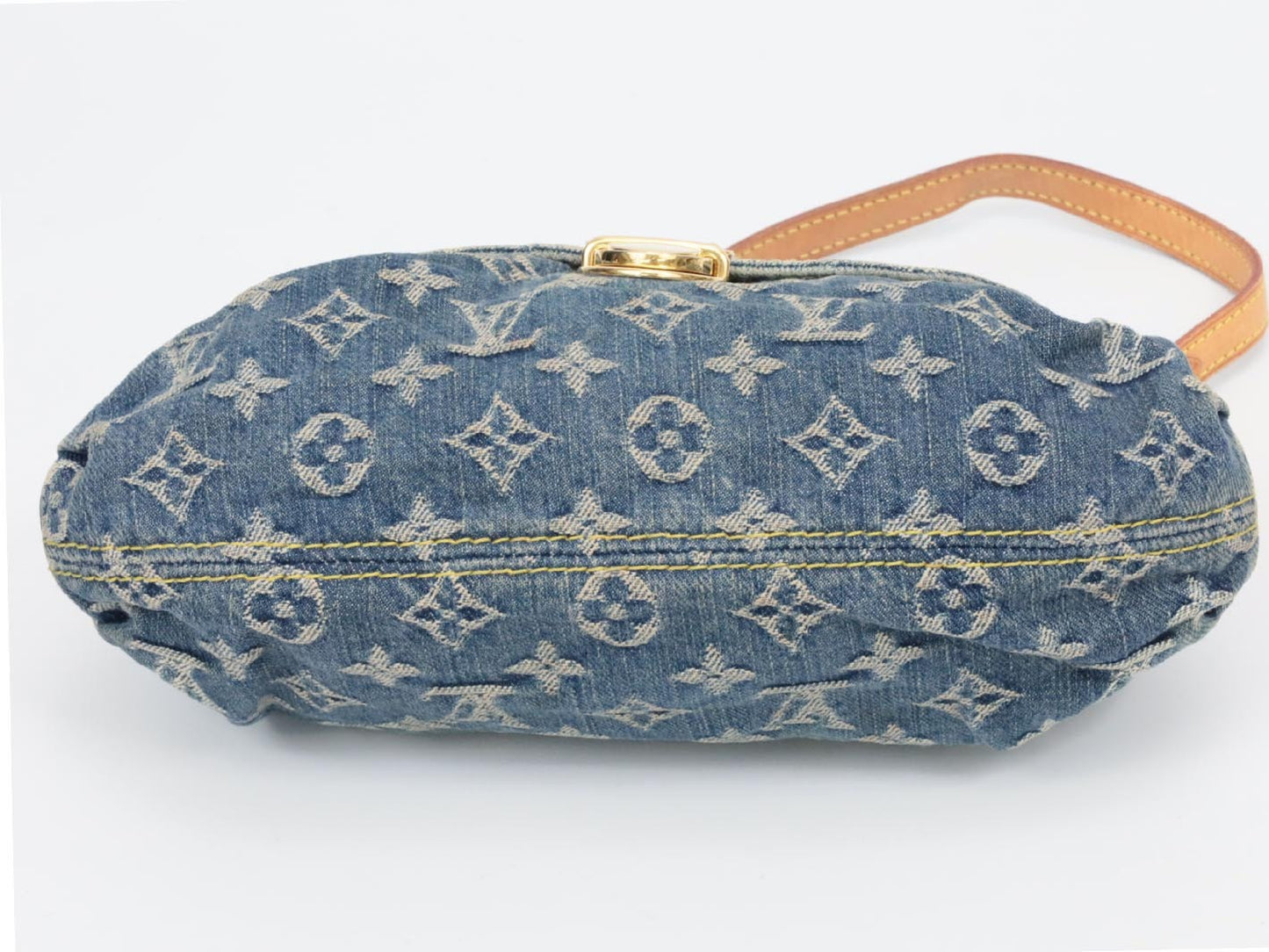 LOUIS VUITTON Monogram Denim Mini Pretty M95050 Shoulder Bag