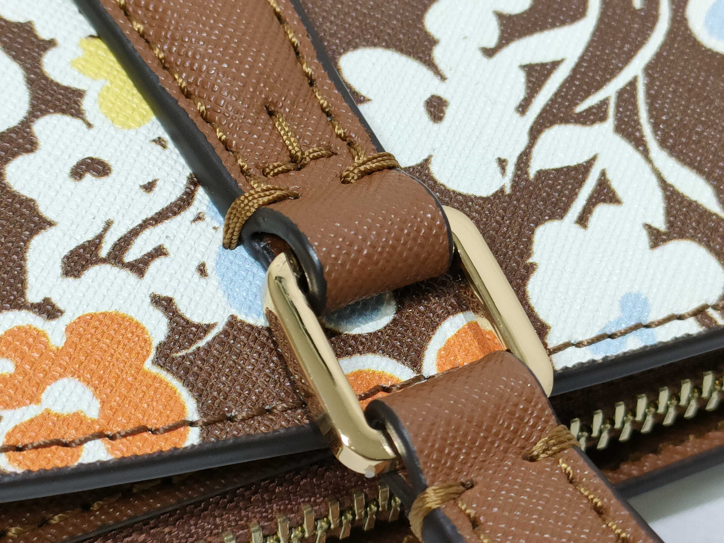 Tory Burch Floral Print 2-Way Handbag