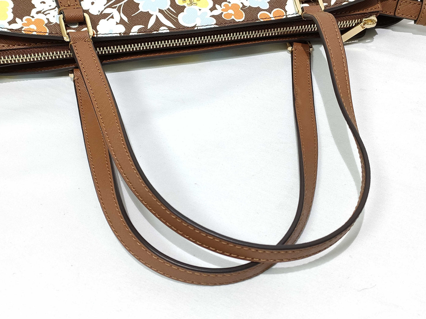 Tory Burch Floral Print 2-Way Handbag