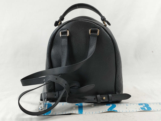 LOUIS VUITTON Monogram Empreinte Sorbonne M44016 CA0178 Black RFID Enabled Backpack