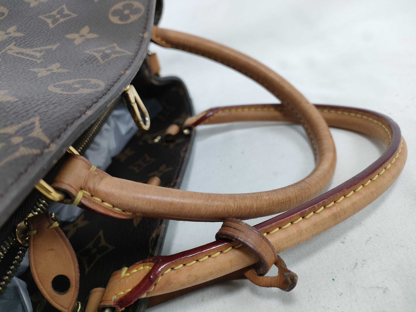 LOUIS VUITTON Monogram Montaigne MM M41056 TR3106 Brown Handbag