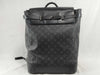 LOUIS VUITTON Monogram Eclipse Steamer Backpack M44052 TR5107 Black Backpack