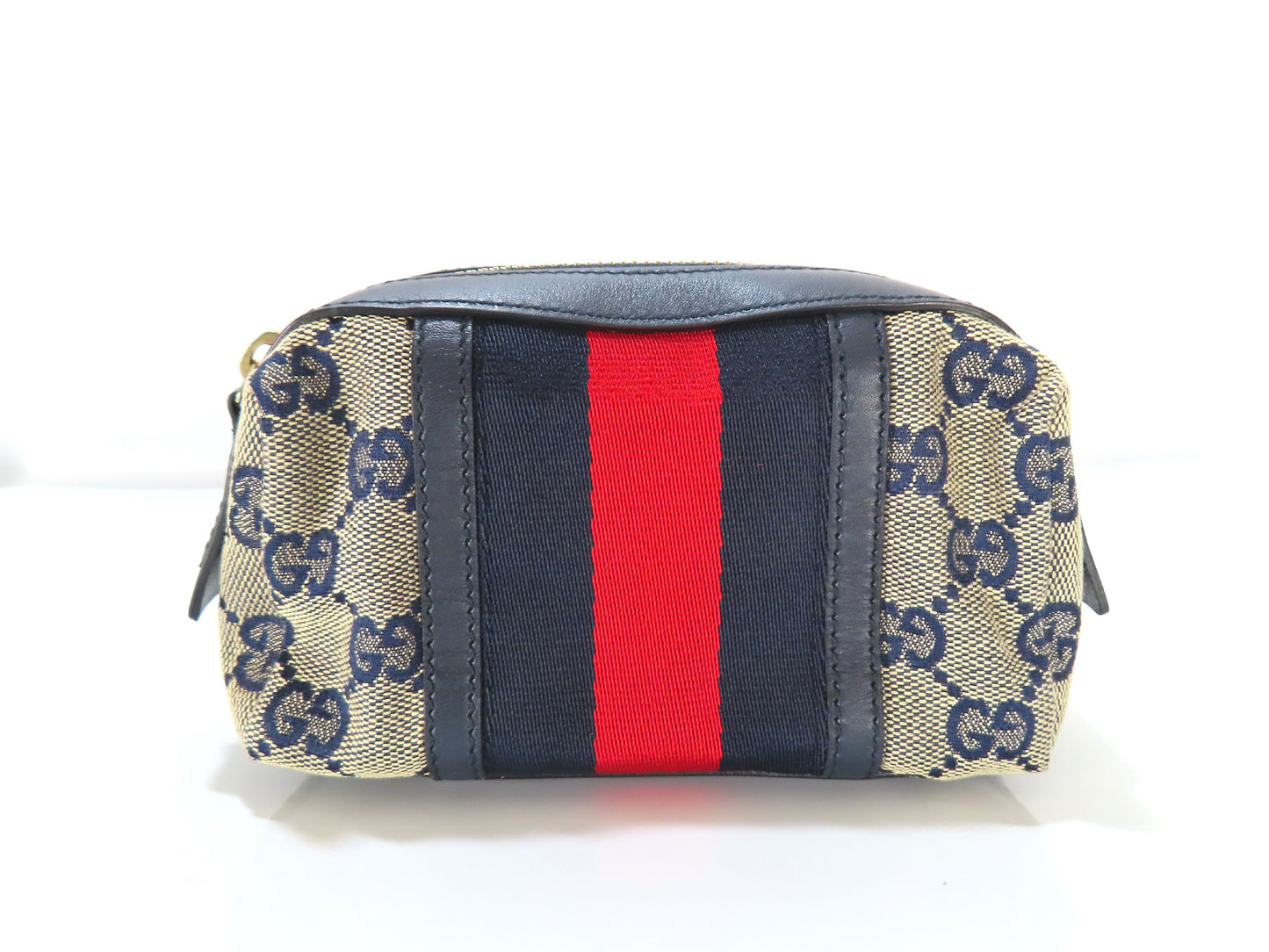 GUCCI GG Canvas Sherry Line Pouch 256639 Pouch