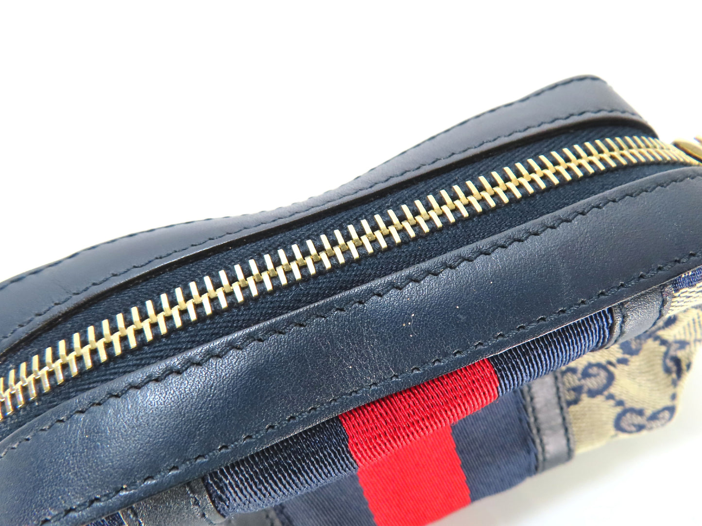 GUCCI GG Canvas Sherry Line Pouch 256639 Pouch