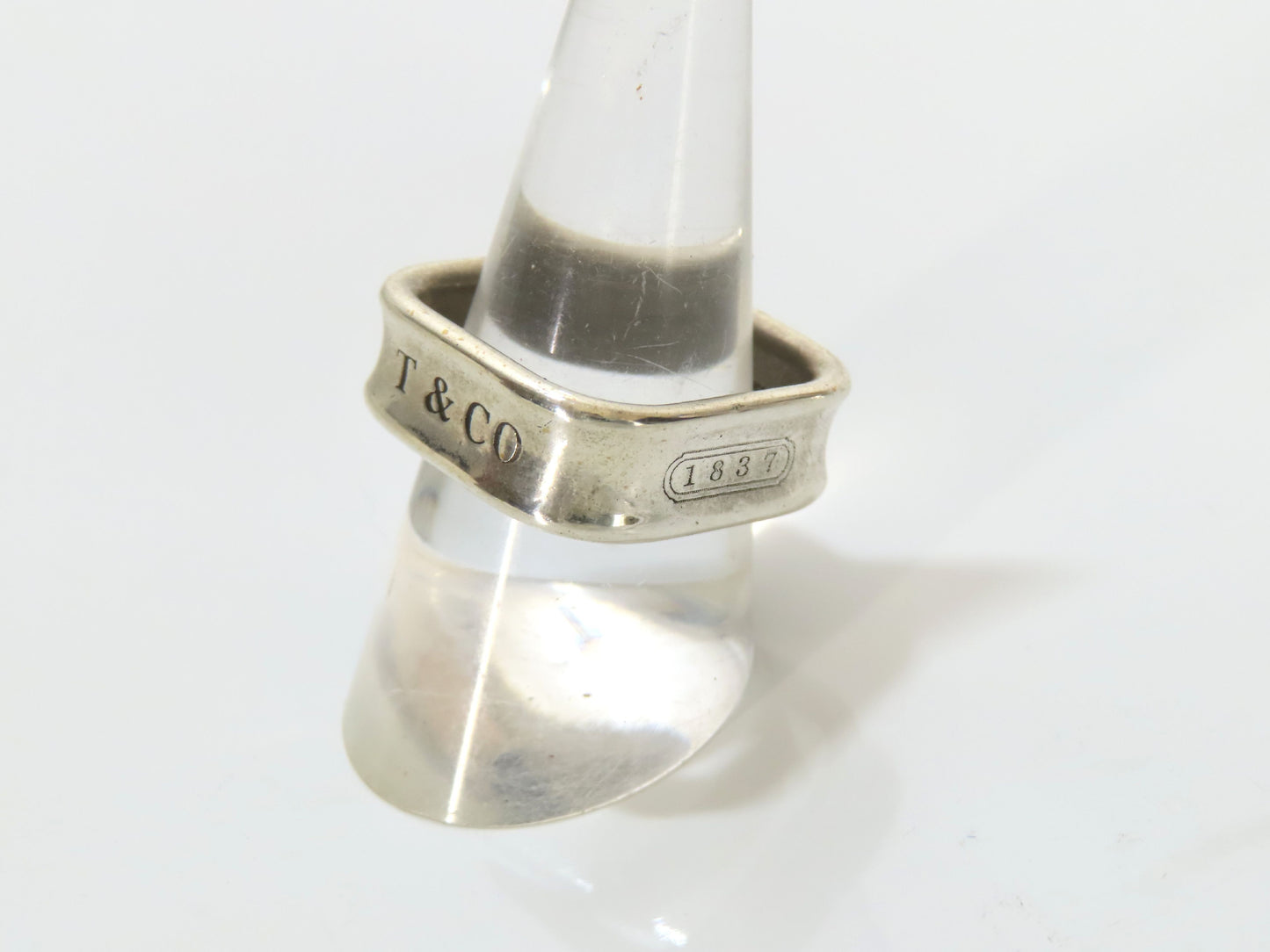 Tiffany & Co. Tiffany 925 1837 Pendant Top Ring