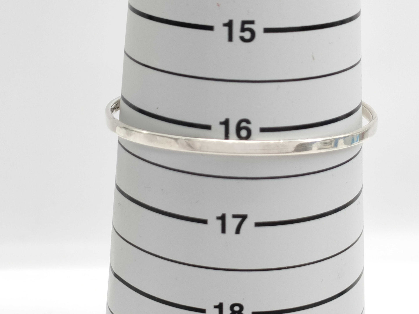 Tiffany & Co. Tiffany Hook & Eye Bangle 925 750 Combination Bracelet/Bangle