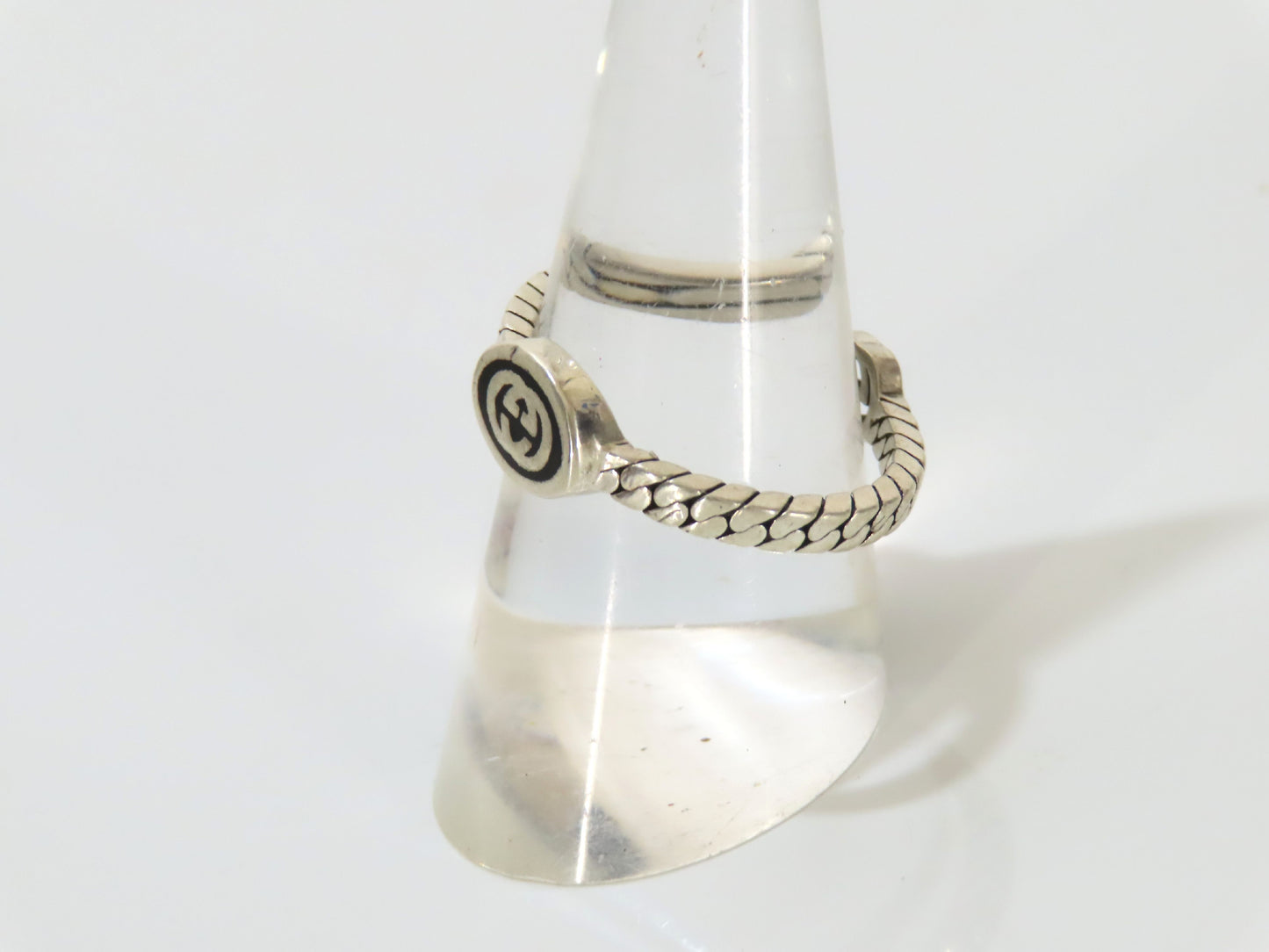 GUCCI 925 Interlocking G Ring