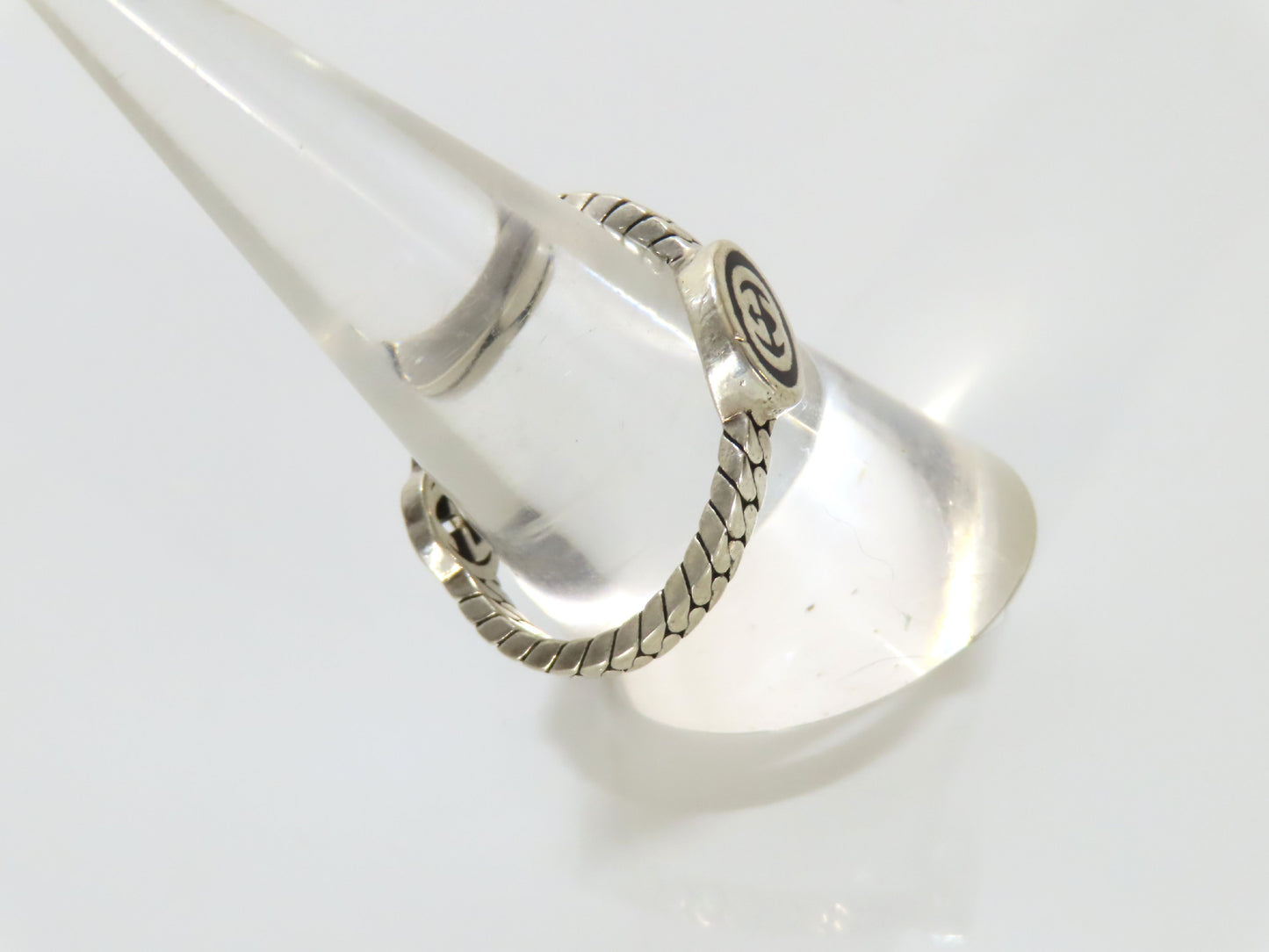 GUCCI 925 Interlocking G Ring