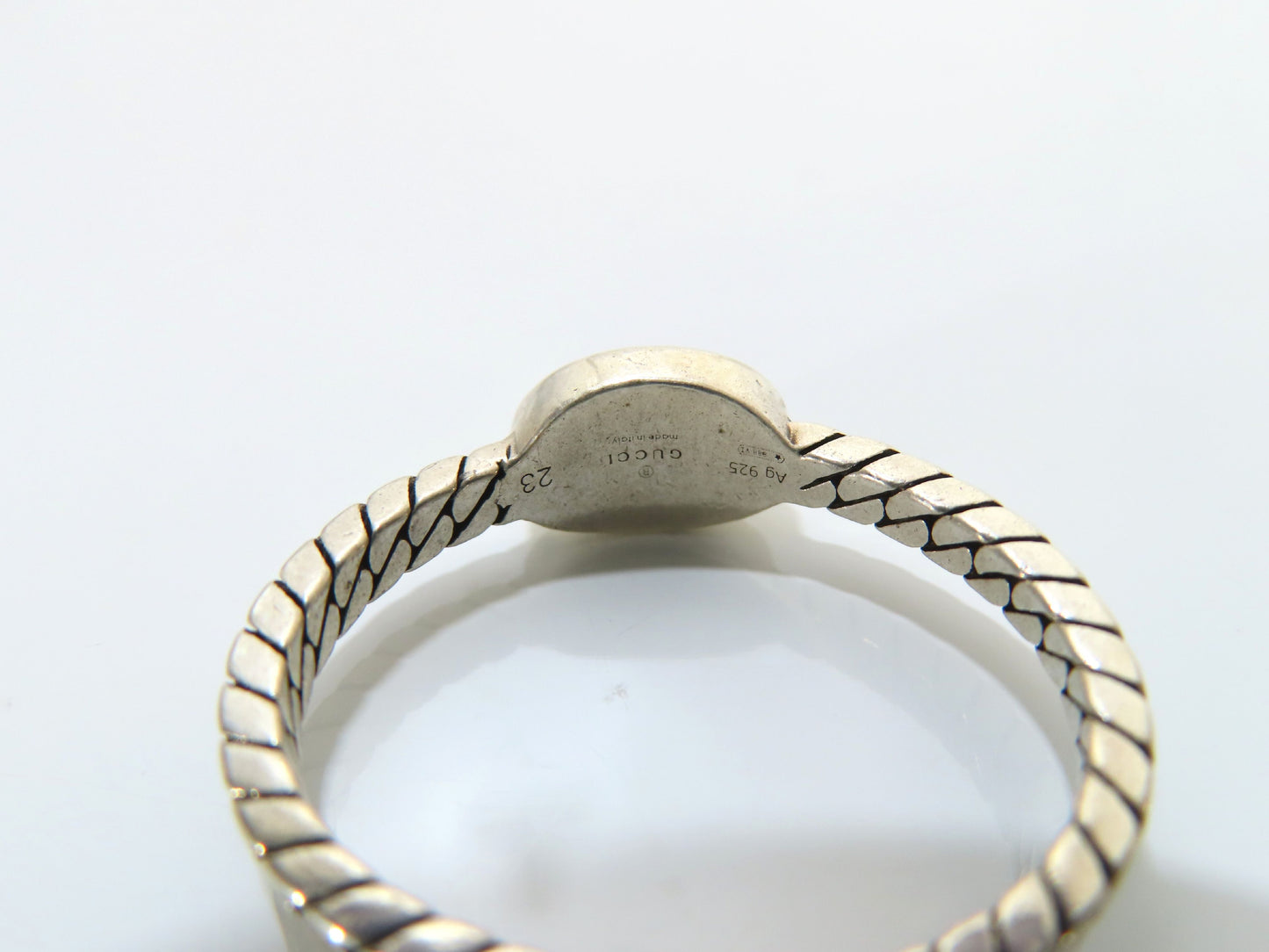 GUCCI 925 Interlocking G Ring