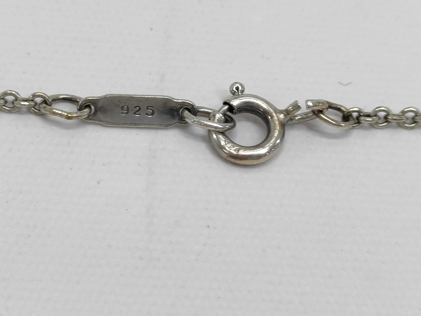 Tiffany & Co. Tiffany Cross Necklace 925 750 Combination Necklace