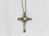 Tiffany & Co. Tiffany Cross Necklace 925 750 Combination Necklace