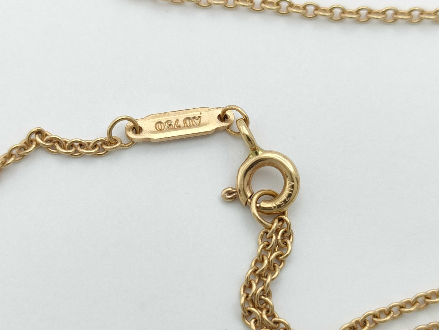 Tiffany & Co. Hardware Ball Necklace in Au750, 19.7g