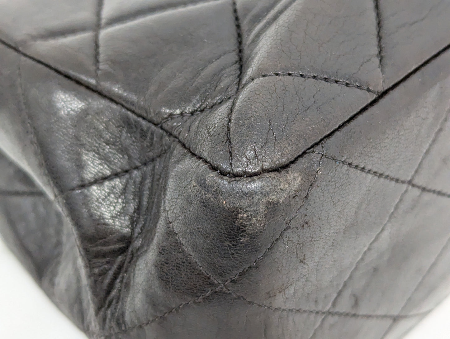 CHANEL Lambskin Deca Matelasse No. 4 Shoulder Bag