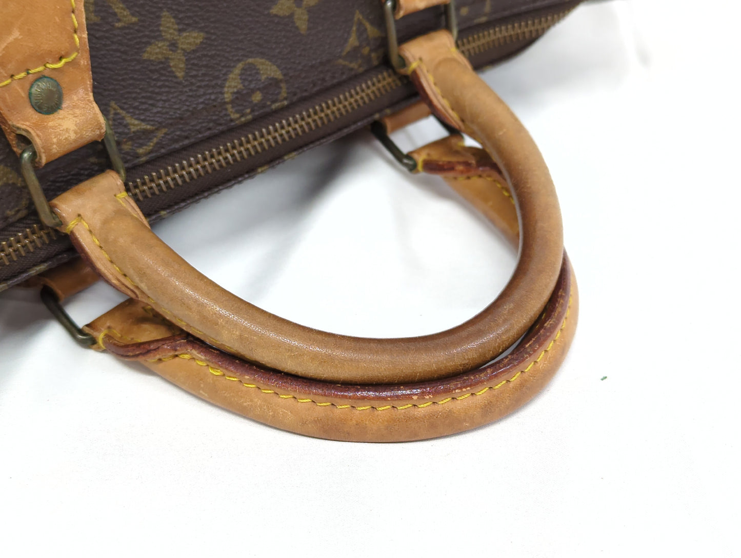 LOUIS VUITTON M41524 Monogram Speedy 35 Boston Bag