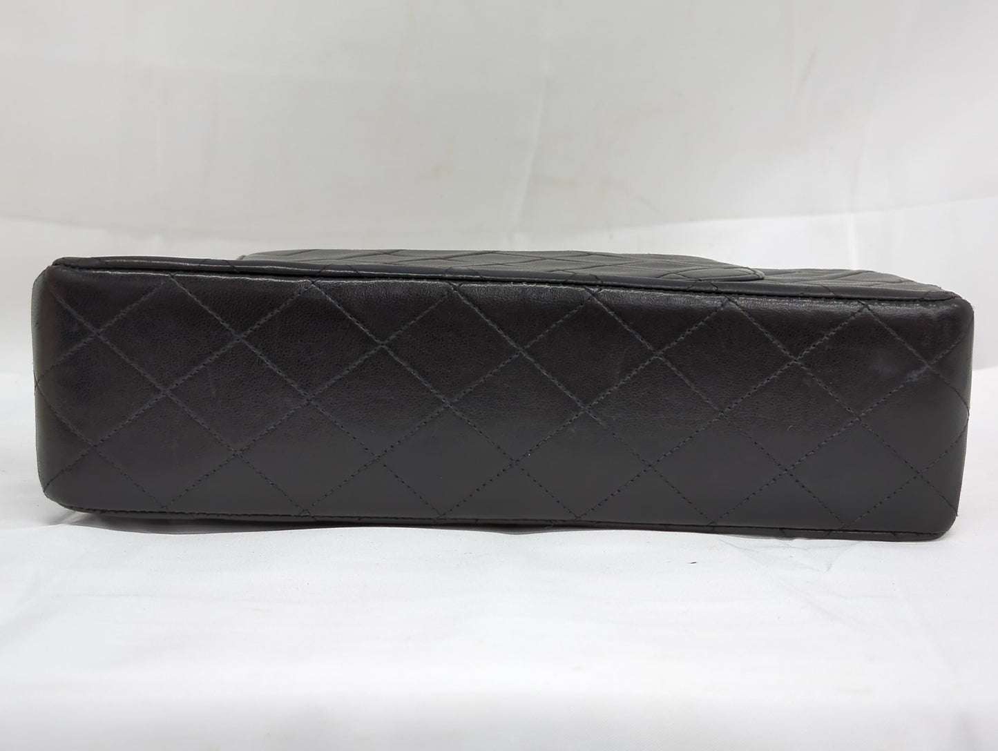 CHANEL Matelasse Lambskin Double Flap Chain Shoulder Bag, No. 4 Handbag