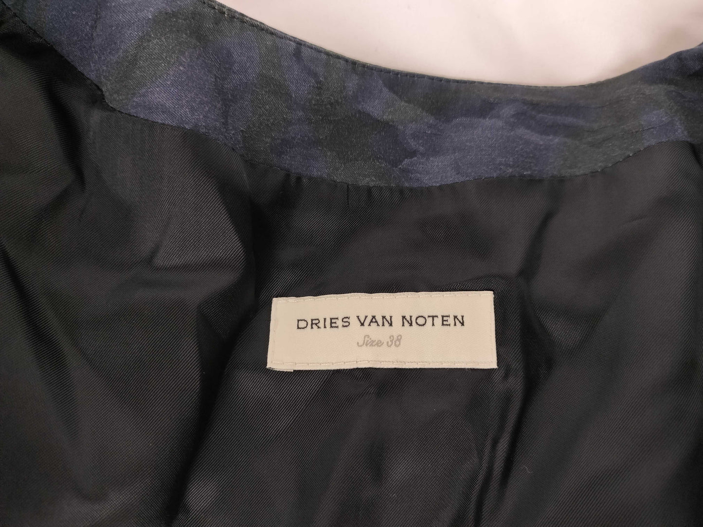 Dries Van Noten No-collar Long Jacket