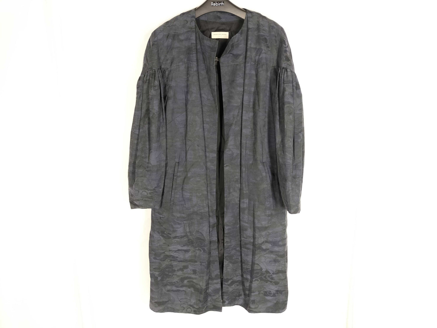 Dries Van Noten No-collar Long Jacket