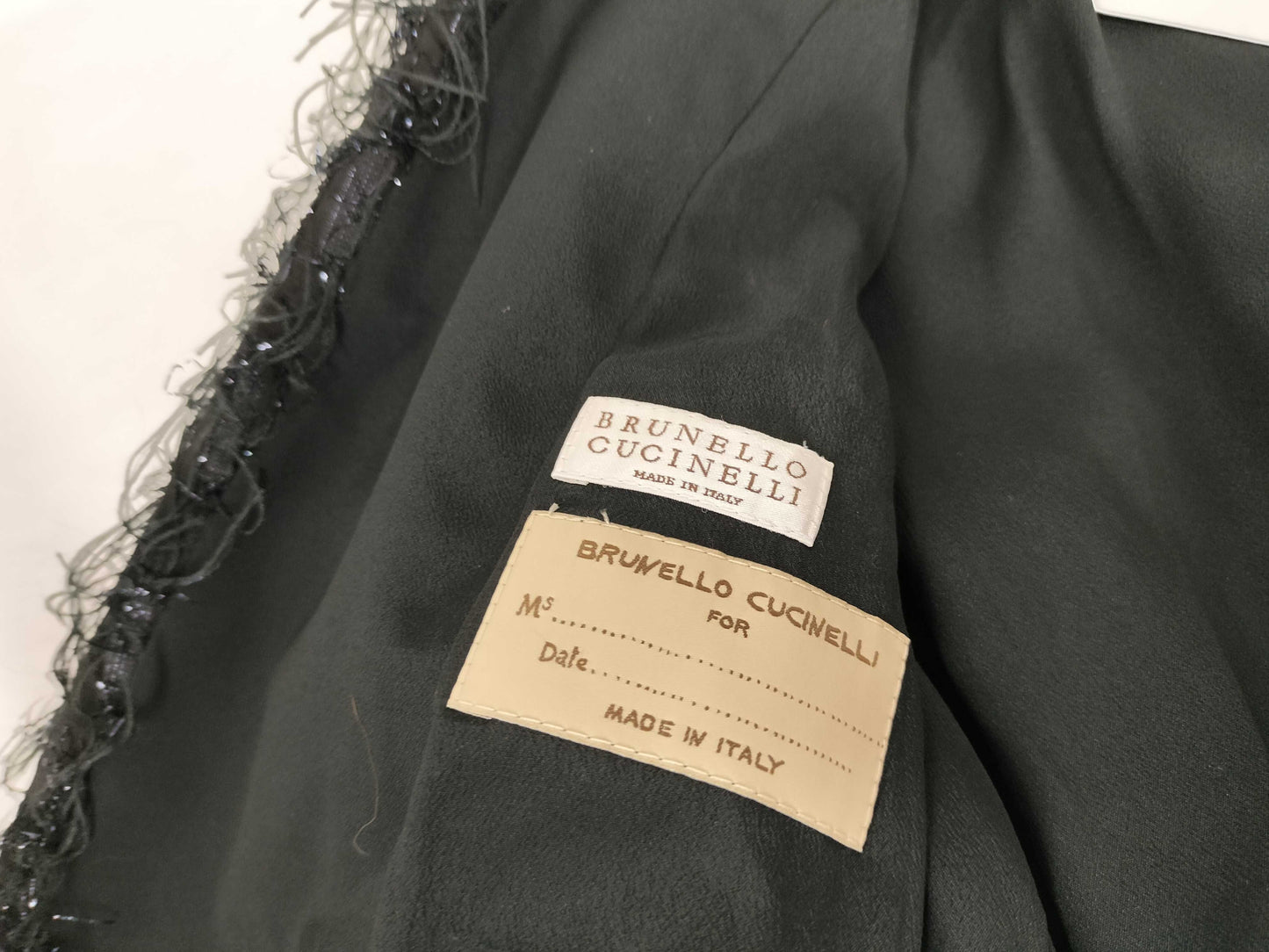 Brunello Cucinelli jacket with tags