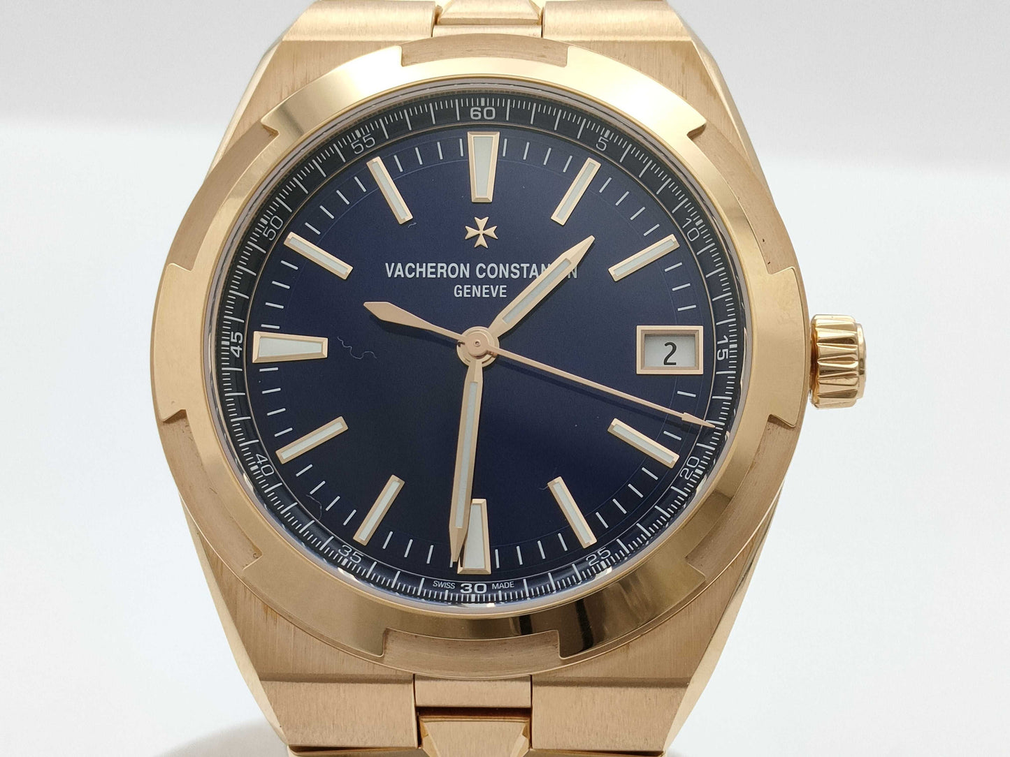 VACHERON CONSTANTIN 4520V/210R-B705 3019082 Automatic Blue Dial 18K Gold Men's Watch