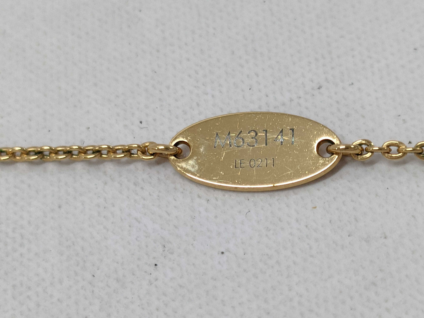 LOUIS VUITTON Louis Vuitton Nanogram Necklace