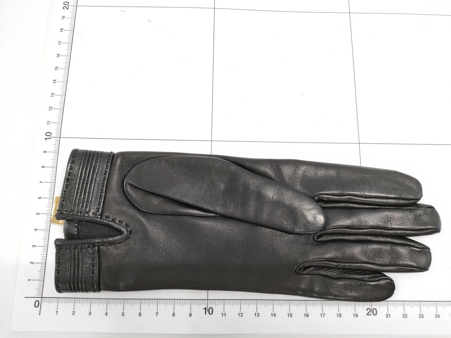 HERMES Leather Gloves and Other Accessories