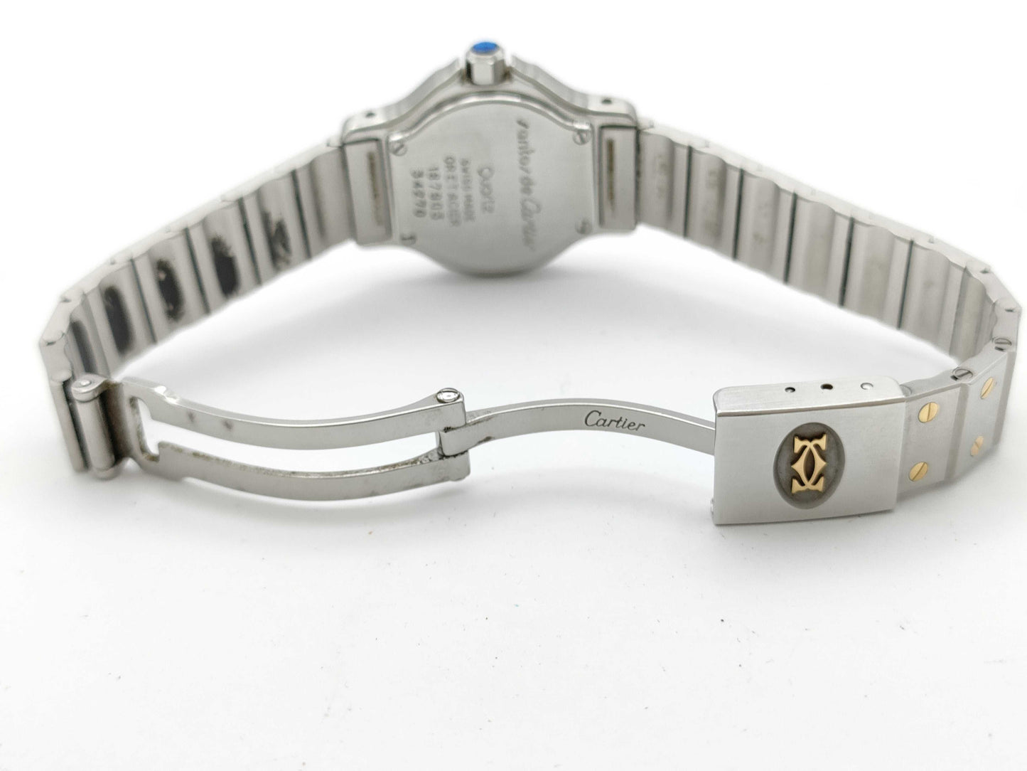 Cartier Santos Octagon SM W2001683 18790334270 Quartz Women's Watch