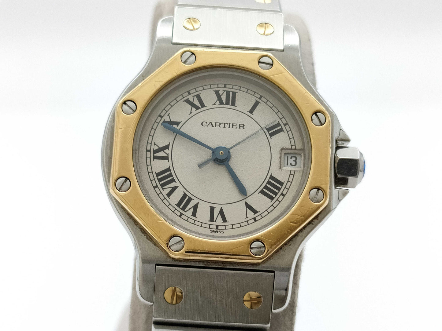 Cartier Santos Octagon SM W2001683 18790334270 Quartz Women's Watch