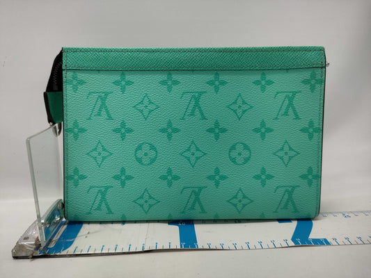 LOUIS VUITTON Taiga Rama Gaston Shoulder Bag