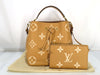 LOUIS VUITTON NeoNoe MM Monogram Empreinte M45808 Two-Tone Handbag