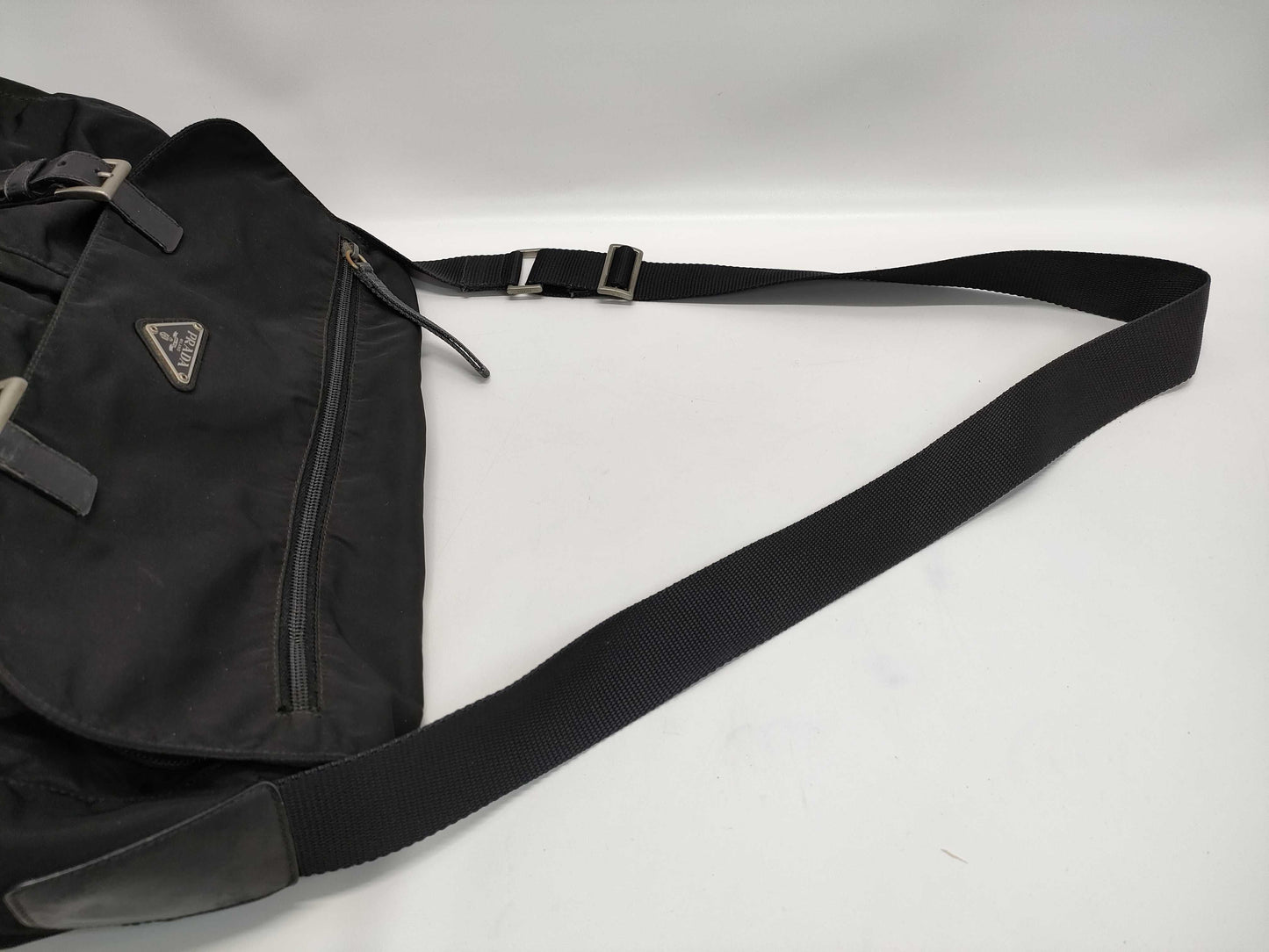 PRADA Prada nylon shoulder bag, black