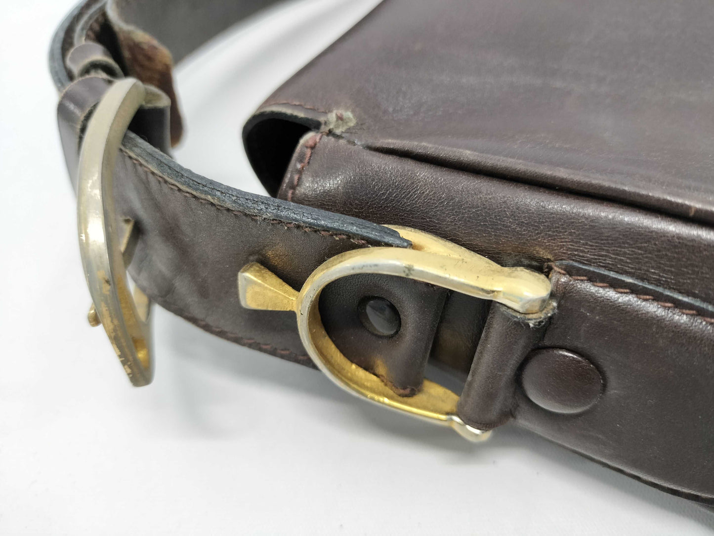 CELINE Brown Shoulder Bag