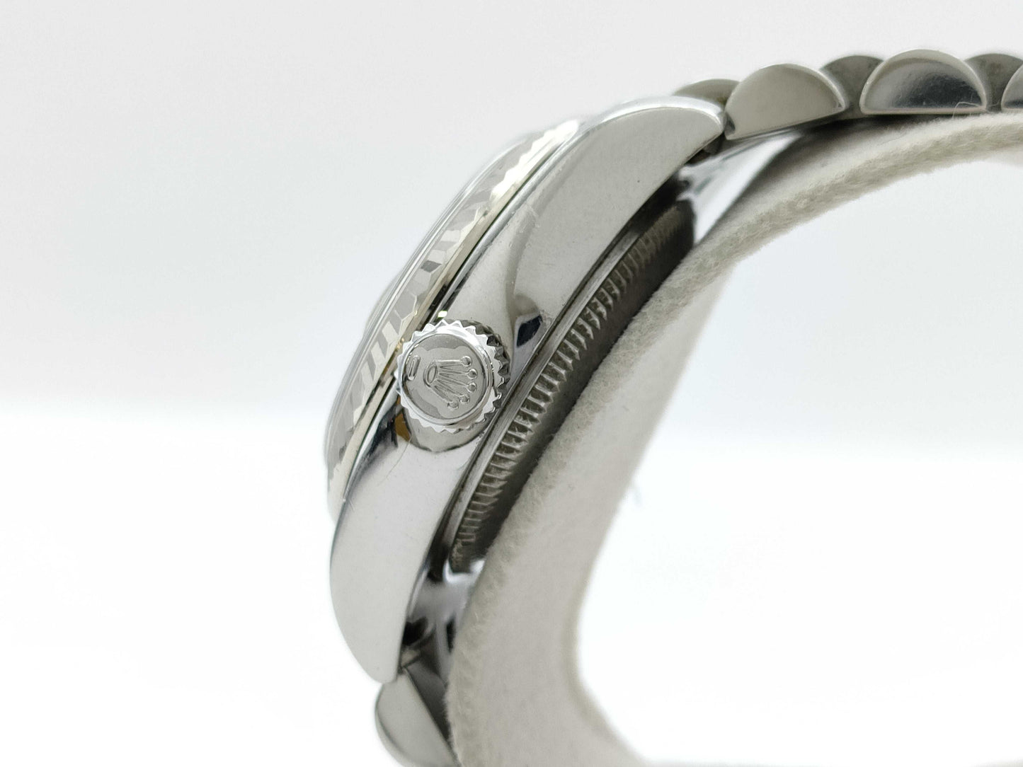 ROLEX 179174 V580296 Silver Dial Women's Watch