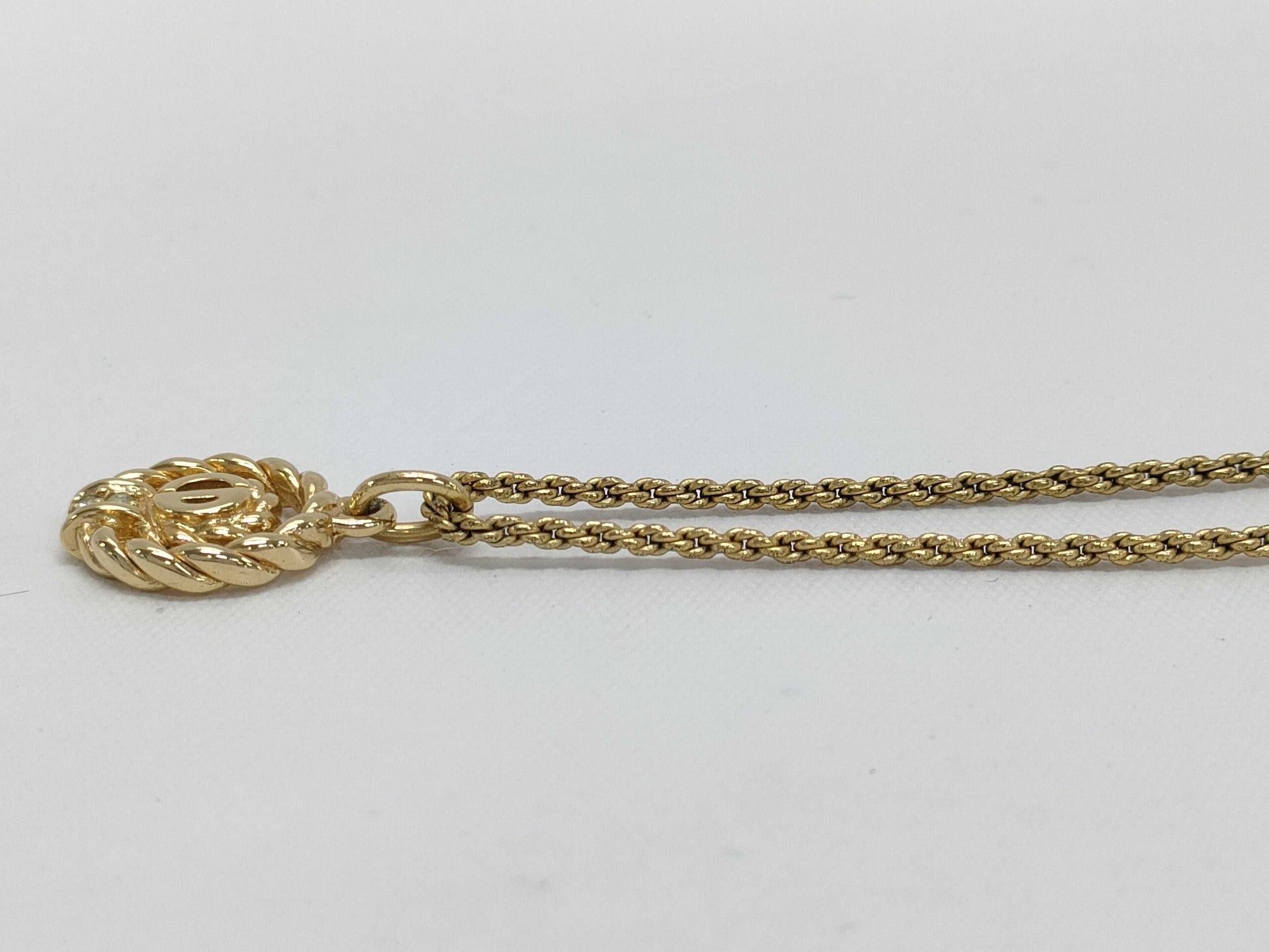 Dior CD necklace