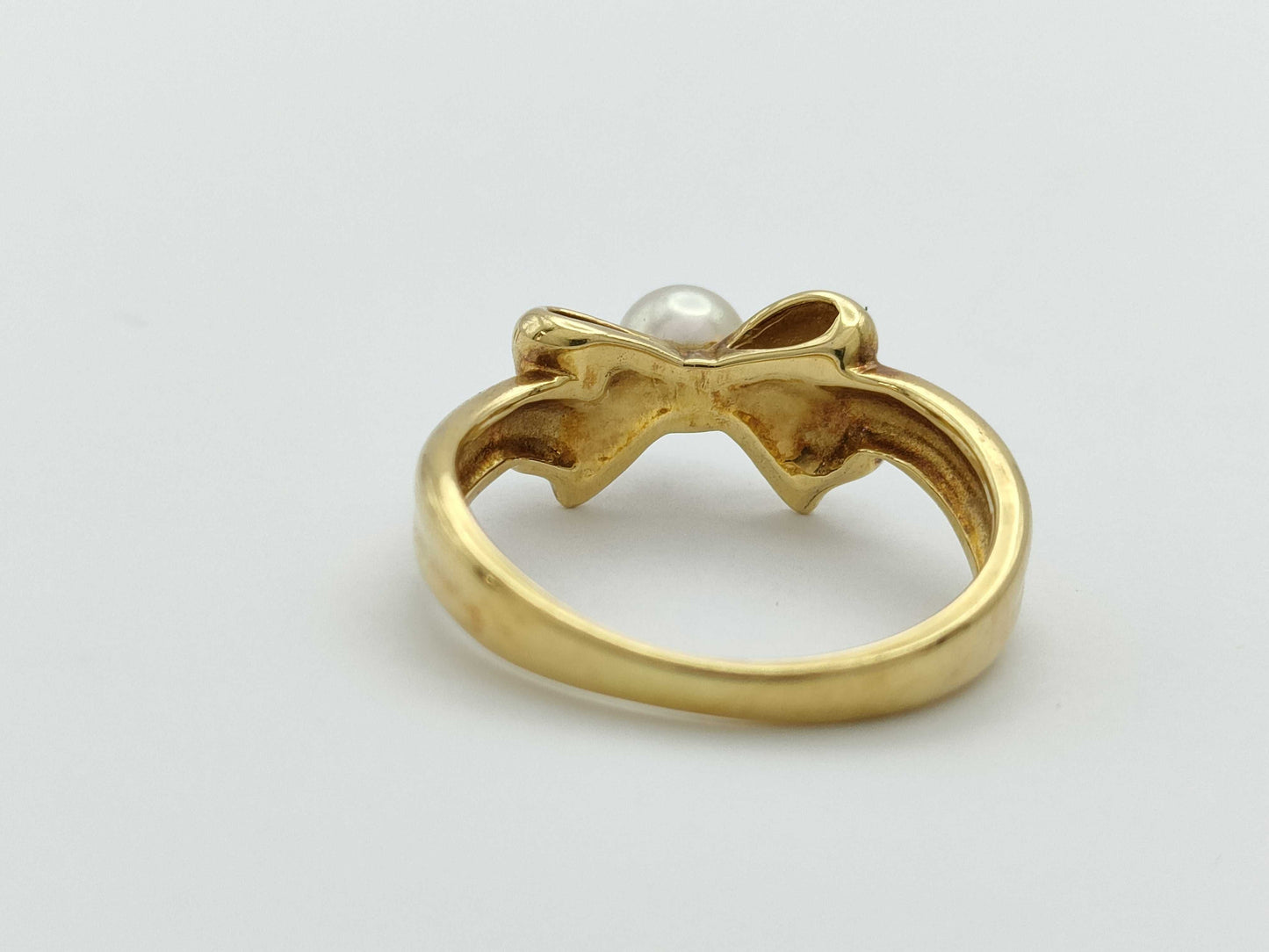TASAKI Pearl Ring, approx. 3.9mm diameter, 18K gold, 2.2g