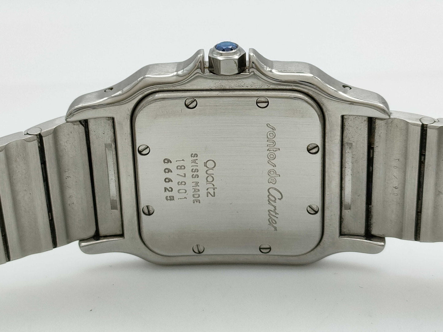Cartier Santos Galbe LM W20011C4 187901 66625 Quartz Unmoving Women's Watch
