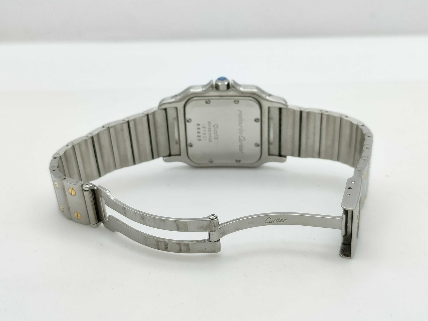 Cartier Santos Galbe LM W20011C4 187901 66625 Quartz Unmoving Women's Watch