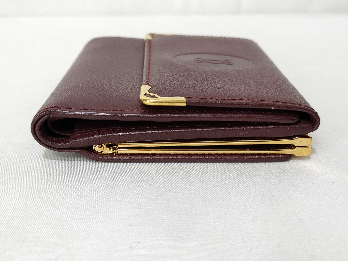 Cartier Must Cartier Must Line Clasp Bifold Wallet