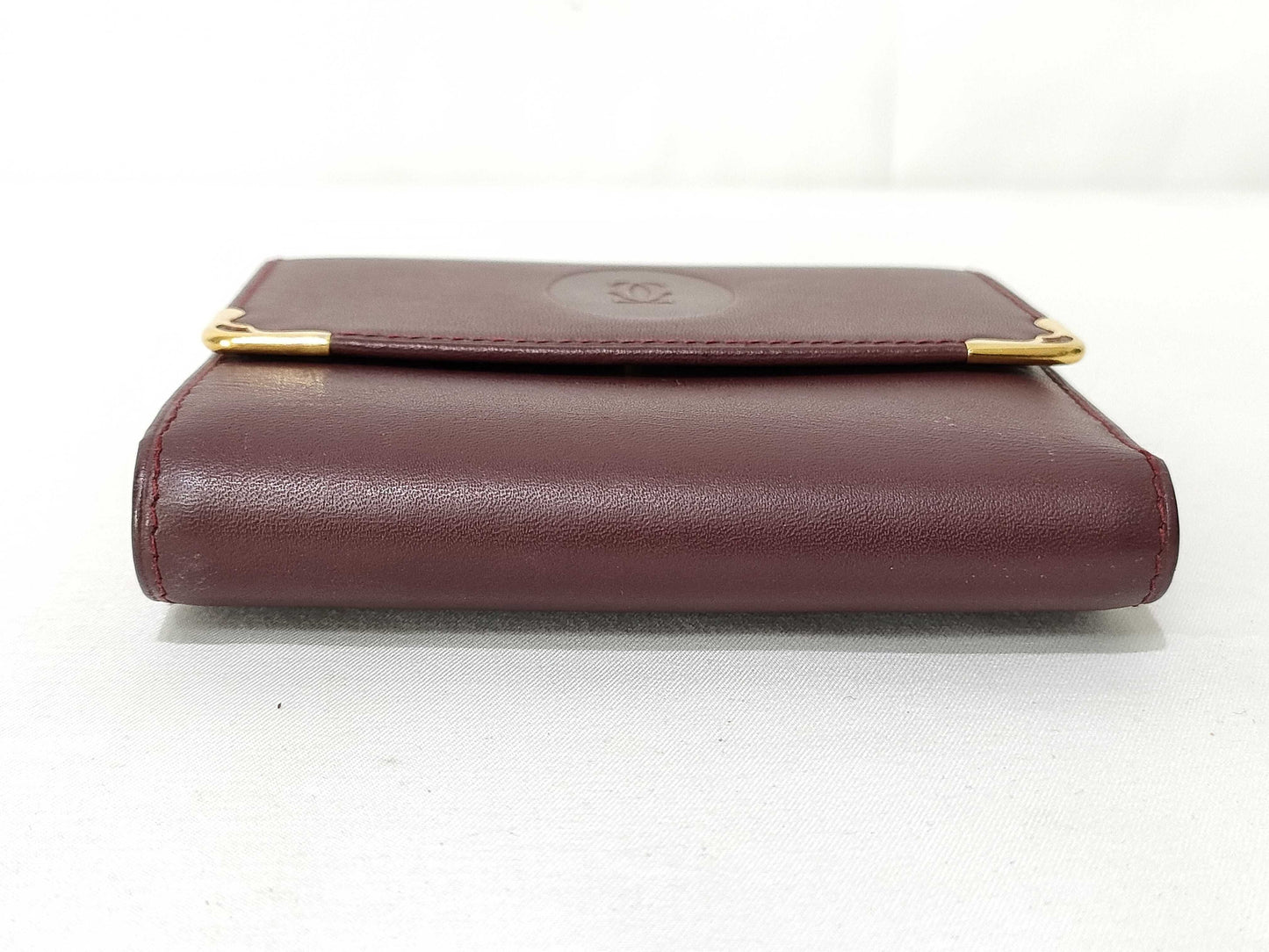 Cartier Must Cartier Must Line Clasp Bifold Wallet