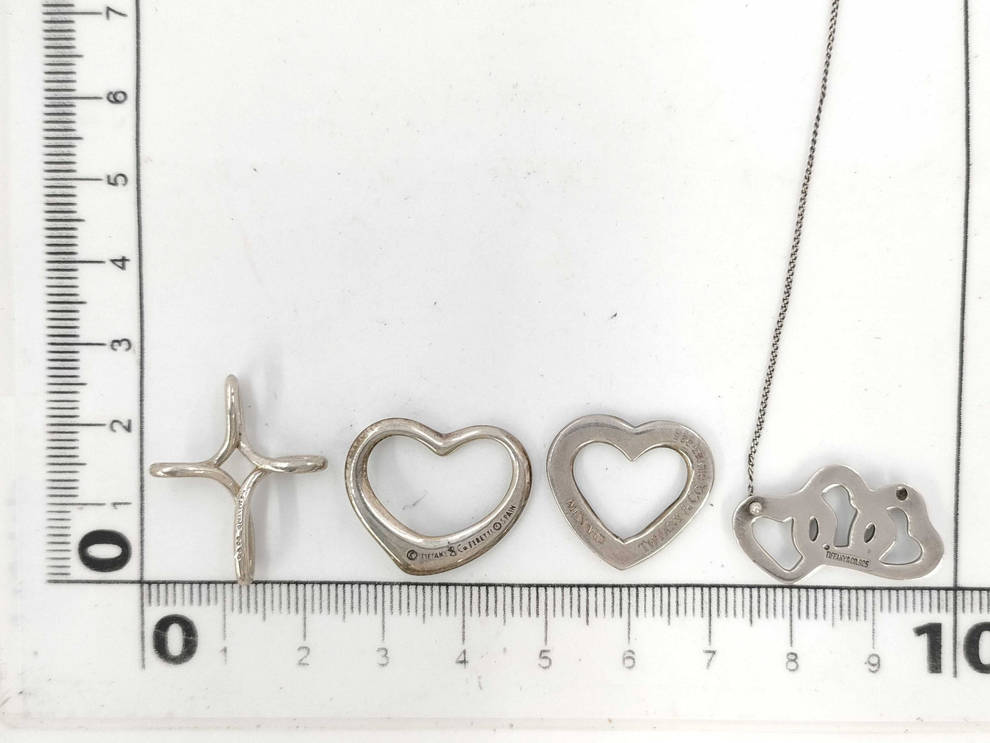 Tiffany & Co. Open Heart Tiffany SV925 Top and other 4-piece Accessories Collection Accessories Collection